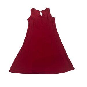 MONDETTA Racerback Dress Size Small Performance + Luxury Built in Bra A-line